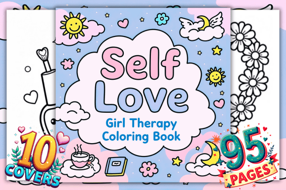 Download Self Love Girl Therapy Coloring Pages - Self love Collection