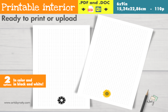 Download Sunflower Bullet Journal Printable - Bullet journal printable Collection