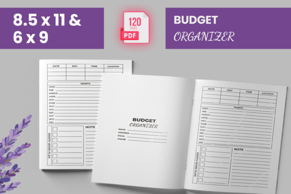 Download Budget Organizer (KDP Interior) Design - Kdp interior Collection