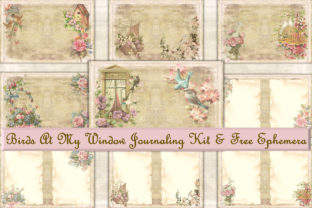 Download Journal Kit Birds Free Ephemera &clipart - Journal kit Collection