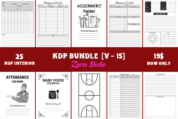 Download 25 KDP Interior Bundle V-15 - Kdp interior Collection