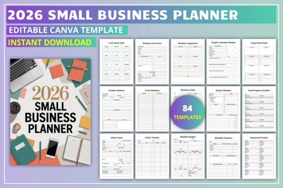 Download 2026 Small Business Planner KDP Interior - Kdp interior Collection