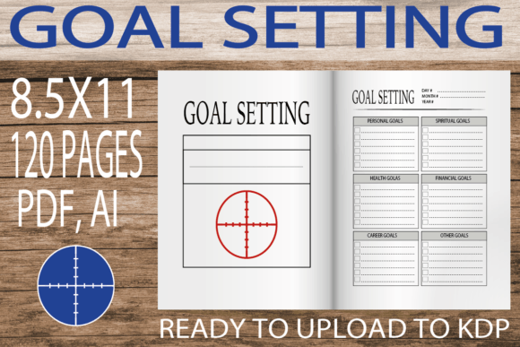 Download Goal Setting Tracker KDP INTERIOR - Kdp interior Collection