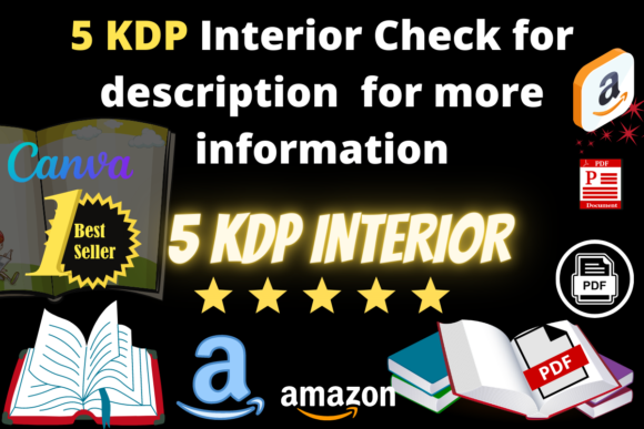 Download Amazon Kdp Interior Templates 5 Book - Kdp interior Collection