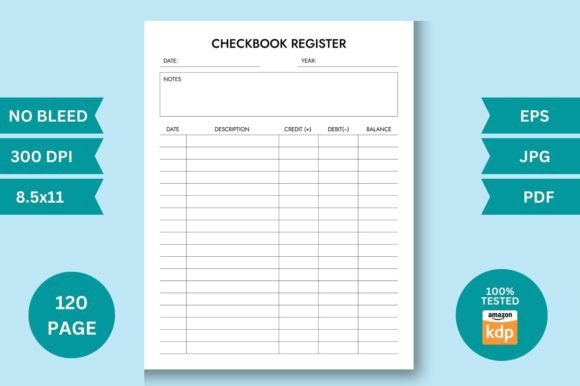 Download Checkbook Register Kdp Interior - Kdp interior Collection